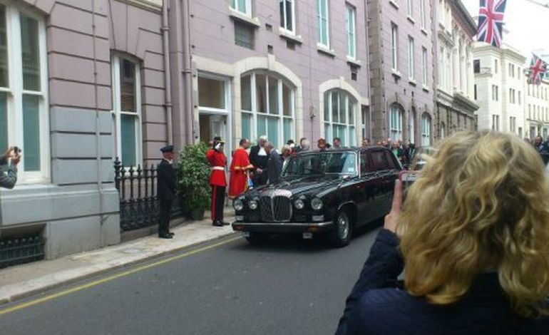 Le Prince Charles en visite à Jersey