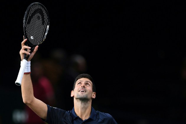 Masters 1000 de Paris: Djokovic s'en sort face à Moutet