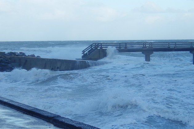 Pluie et vent : prudence sur le littoral normand