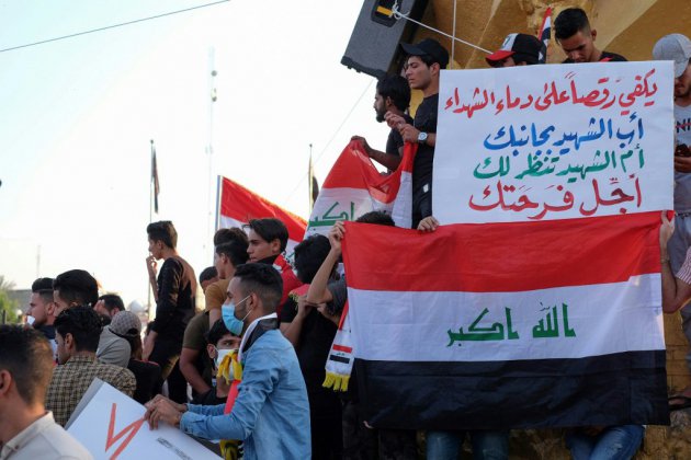 Irak: grèves à Bagdad et dans le sud pour réclamer "la chute du régime"