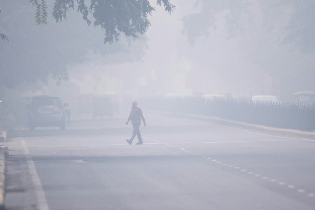 New Delhi continue de tousser dans une pollution asphyxiante