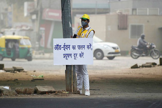 New Delhi piégée dans une pollution dantesque