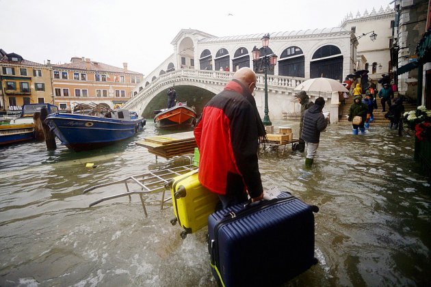 Nouvelle alerte météo attendue samedi à Venise