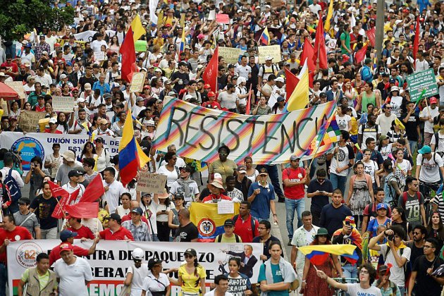 La Colombie au 7e jour de manifestations avec une nouvelle grève peu suivie