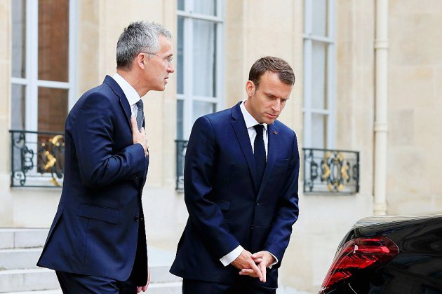 Macron reçoit le patron de l'Otan après ses critiques et avant le sommet