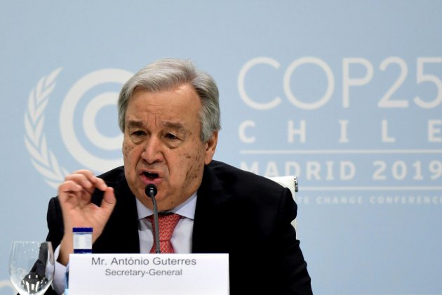 COP25: l'Humanité doit arrêter de faire la "guerre" à la planète