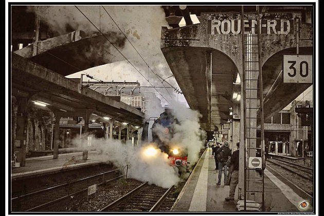 Rouen. Paris en train vapeur pour profiter des illuminations de Noël