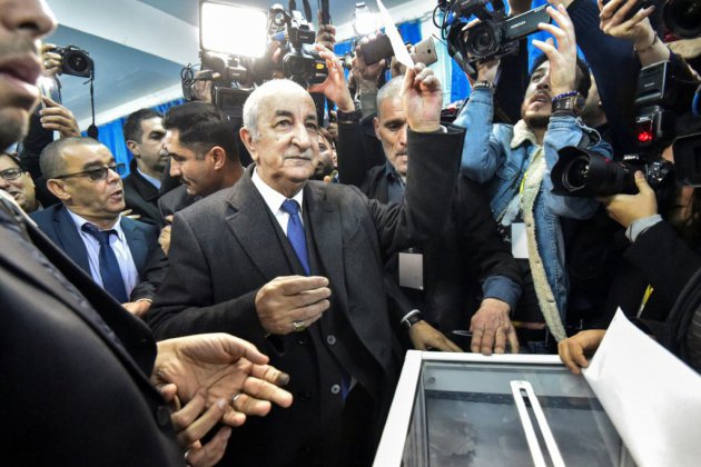 Algérie: Abdelmadjid Tebboune, ex-Premier ministre de Bouteflika, élu président (officiel)