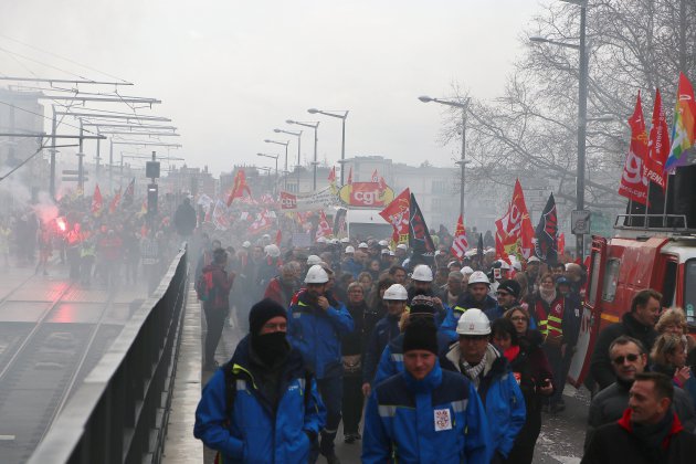 Rouen. Cortège massif, la CFDT rejoint la manifestation