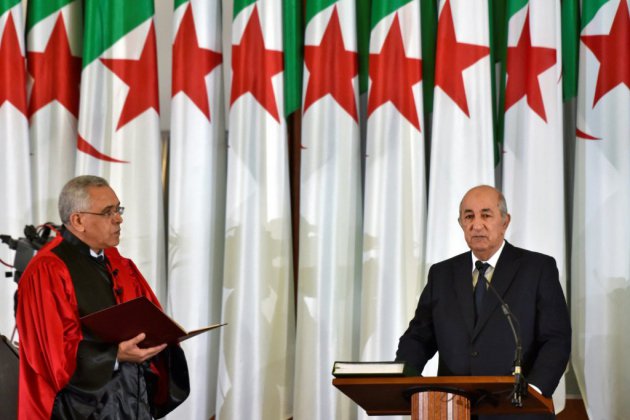 Algérie: le nouveau président Tebboune a prêté serment et entre en fonctions