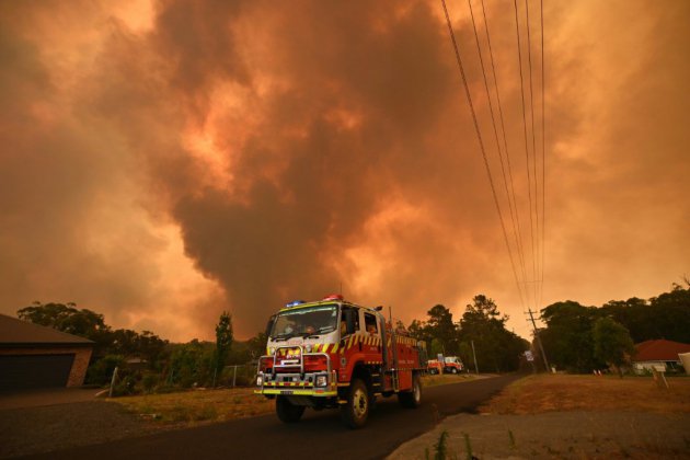 Australie en feu: Sydney étouffe, l'équivalent de la Belgique parti en fumée