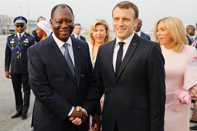 Macron veut établir une "relation décomplexée" entre la France et la Côte d'Ivoire