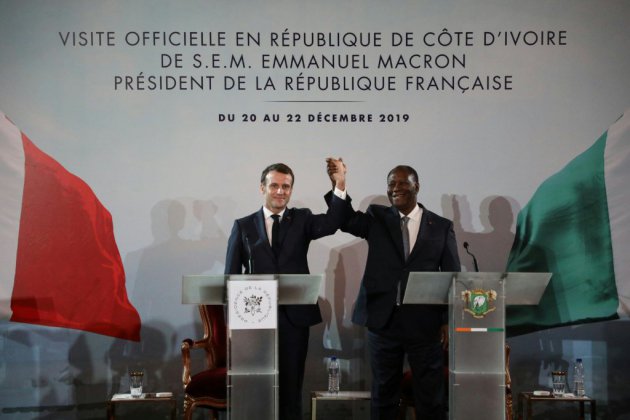 Economie et affaires militaires au programme de Macron à Bouaké et Niamey