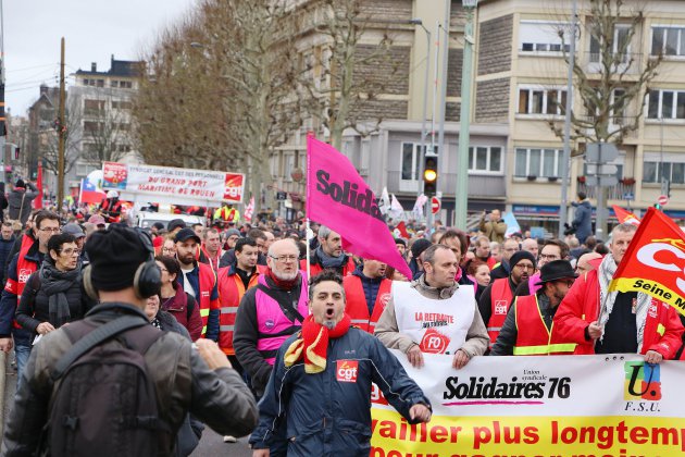Rouen. Retraites : les manifestants restent déterminés