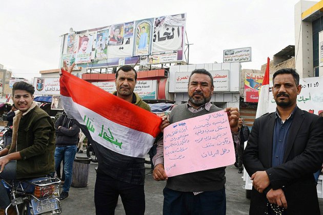 Irak: des milliers de manifestants anti-pouvoir conspuent l'Iran et les Etats-Unis