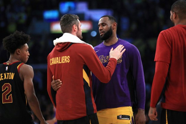 NBA: impitoyable LeBron James avec les Lakers, face à ses anciens Cavaliers