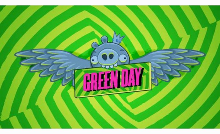 Green Day et les Angry Birds Friends pour la sortie de Uno