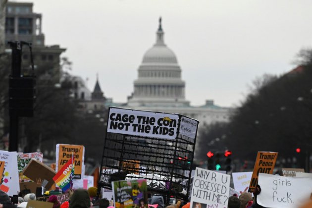 A Washington, dernière Marche des femmes avant l'élection présidentielle