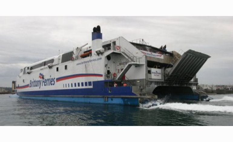 Brittany Ferries : la tension monte d'un cran à Cherbourg