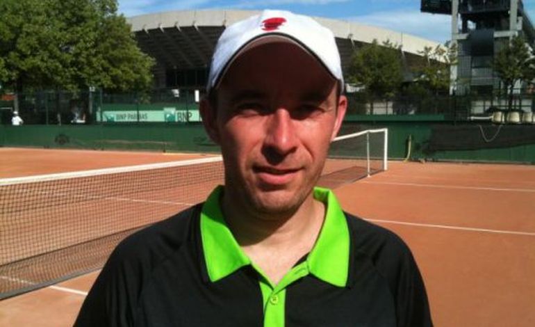 Jérémy Maccio en 8e de finale du Roland Garros amateur
