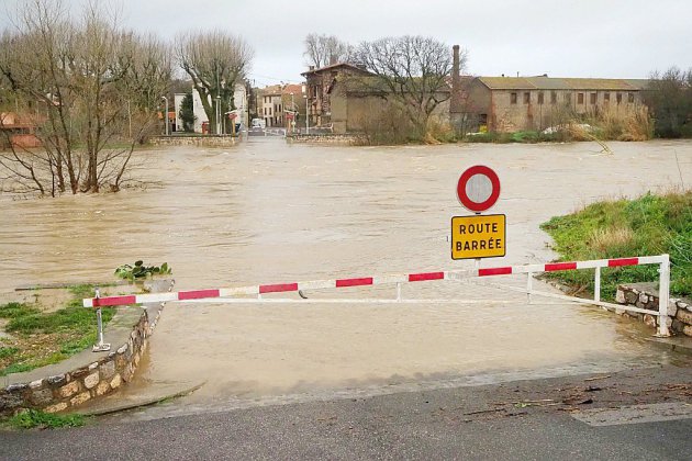 Tempête Gloria dans le sud de la France: près de 2.000 habitants évacués