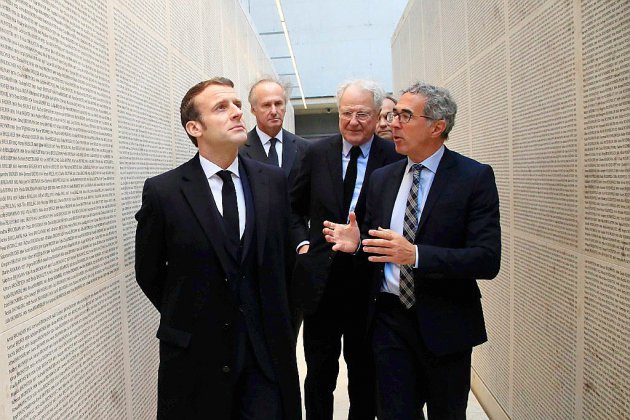 Macron appelle à "ne rien céder" à "l'insupportable regain de l'antisémitisme"