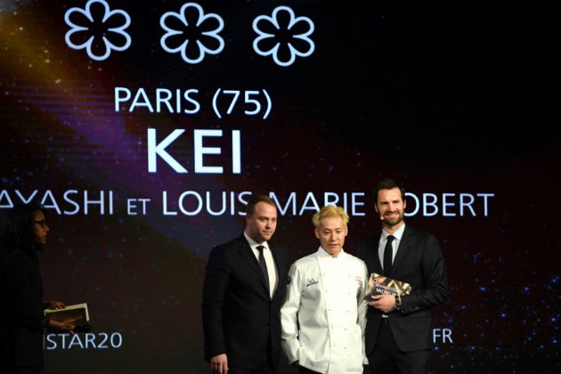 Michelin: Kei Kobayashi premier Japonais à recevoir trois étoiles en France