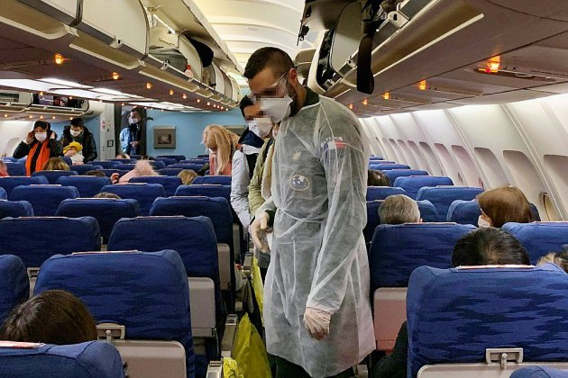 Coronavirus: un 2e avion de rapatriement a quitté Paris