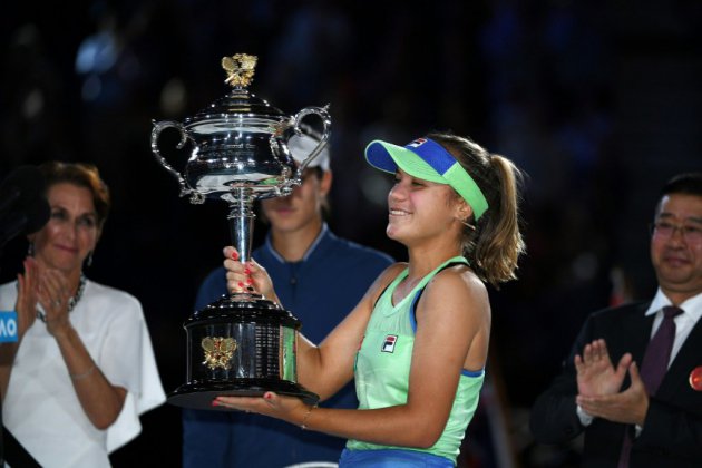 Open d'Australie: l'Américaine Sofia Kenin remporte à 21 ans son 1er titre du Grand Chelem