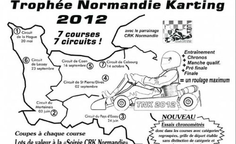 Le Trophée de Normandie Karting ce dimanche à Saint Pierre sur Dives