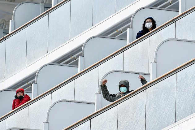 Vingt cas de coronavirus à bord d'un paquebot au Japon