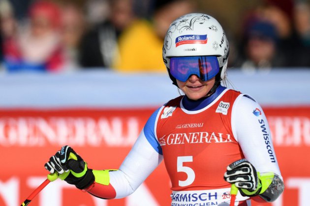 Ski alpin: la Suissesse Corinne Suter remporte le super-G de Garmisch-Partenkirchen