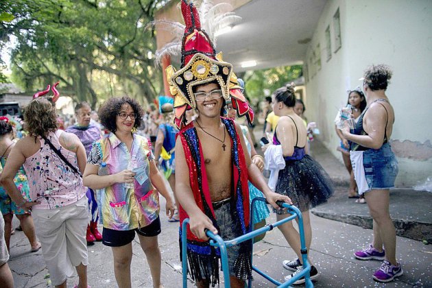 A Rio, le carnaval comme thérapie pour des patients en psychiatrie