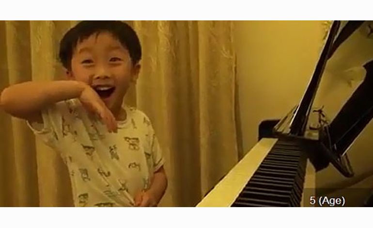 Buzz Vidéo : il a 5 ans, c'est un virtuose