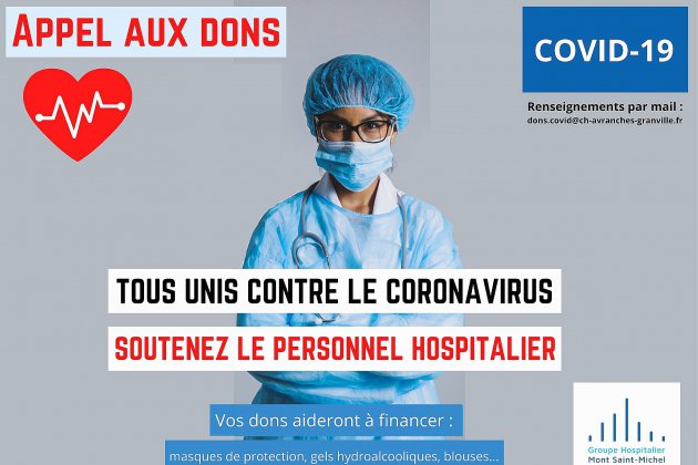 Manche. Le Groupe hospitalier Mont Saint-Michel lance un appel aux dons