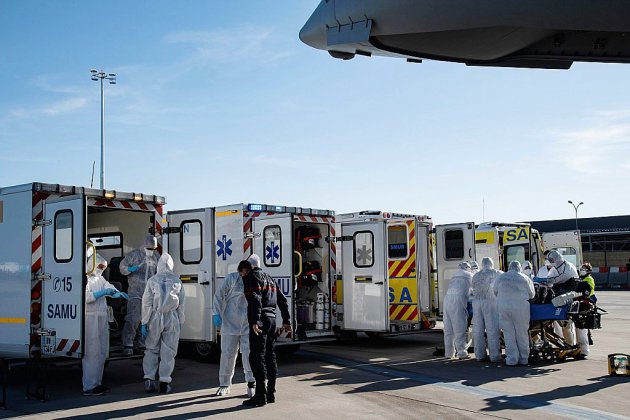 Orly, aéroport fantôme au secours des malades du coronavirus