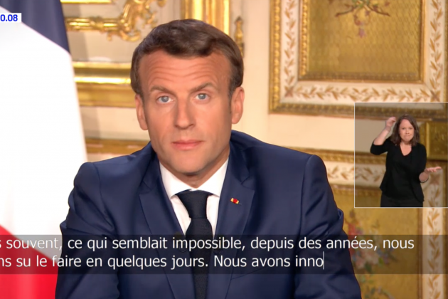 Télévision. Allocution d'Emmanuel Macron : 36,7 millions de téléspectateurs, un record