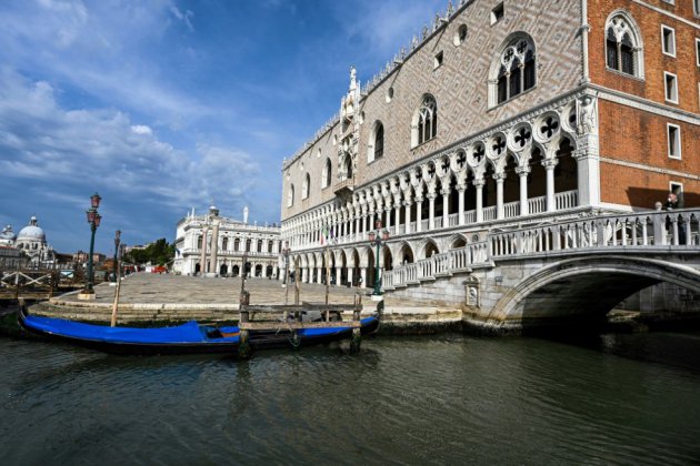 "Sans touristes, Venise est une ville morte", se désole un gondolier