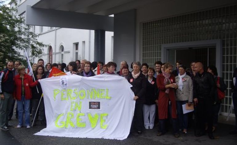 Grève à la clinique d'Alençon