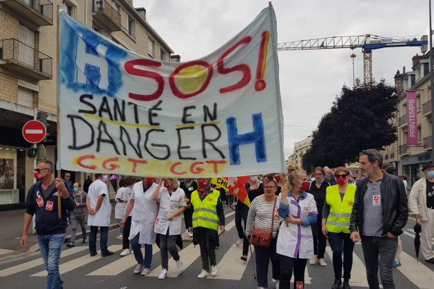 Caen. 3 000 soignants dans les rues pour demander plus de moyens