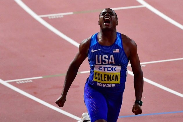Athlétisme: Christian Coleman, champion du monde du 100 m, suspendu provisoirement