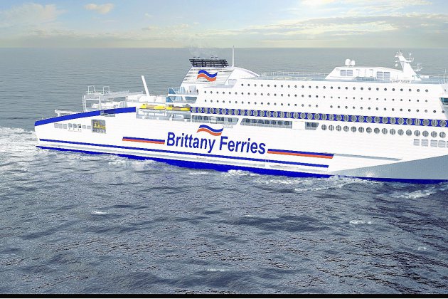 Ouistreham. Brittany Ferries renonce au Honfleur, son navire au gaz naturel