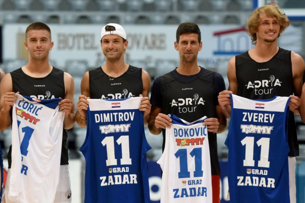 Tennis: sale temps pour Djokovic, positif au coronavirus