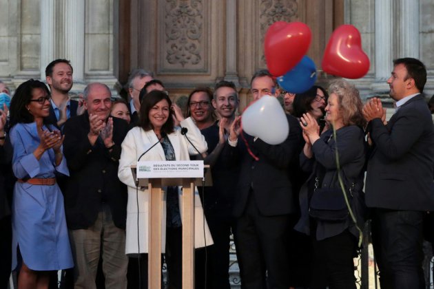 Municipales: Anne Hidalgo triomphe à Paris