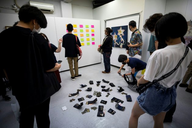 A Tokyo, une exposition d'art où le vol des oeuvres est permis