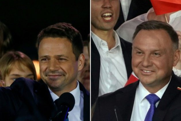 Pologne: le conservateur Duda et le libéral Trzaskowski au coude à coude à la présidentielle