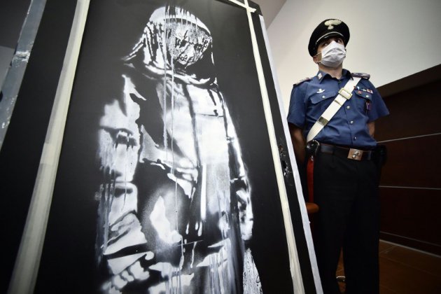Du Bataclan à l'Italie: l'enquête qui a mené les policiers au Banksy volé
