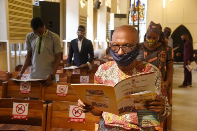 "Dieu Merci": à Lagos, les lieux de culte autorisés à rouvrir