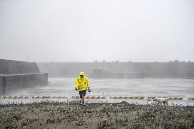 Le typhon Haishen en Corée du Sud après avoir sévi au Japon