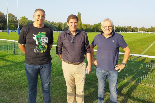 Rugby (élections). Candidat à la présidence de la Fédération, Florian Grill en visite à Caen